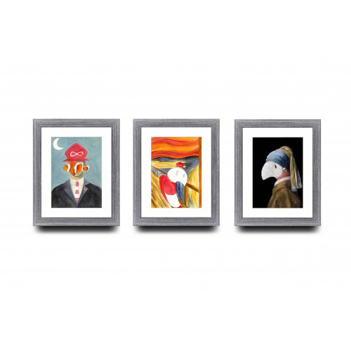 A5 Bundle of 3 - Famous Painting Series