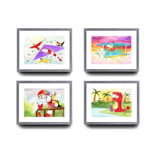 A3 Bundle of 4 - Nature Series