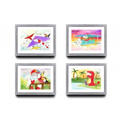 A4 Bundle of 4 - Nature Series